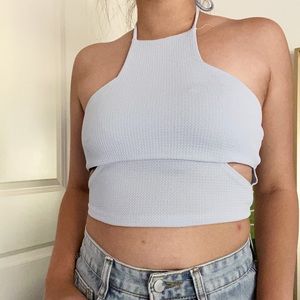 Fun cut out crop top!